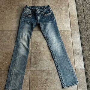 Miss me jeans, straight size 24 excellent condition